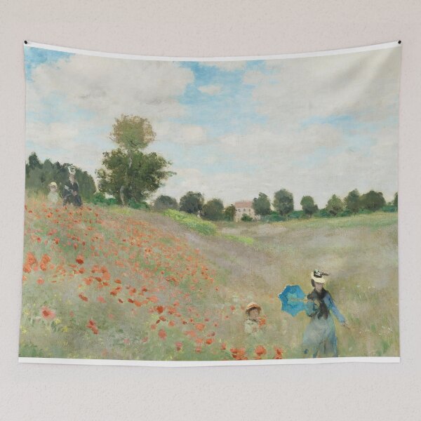 Item preview, The Poppy Field near Argenteuil designed and sold by amonarte.