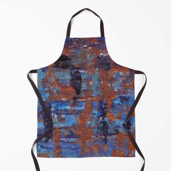 Item preview, Bronze & Blue Abstract  designed and sold by faironestoo.