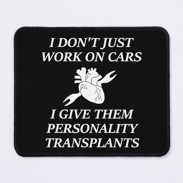 Item preview, Mechanic Personality Transplant White designed and sold by Standard Deviation Co.