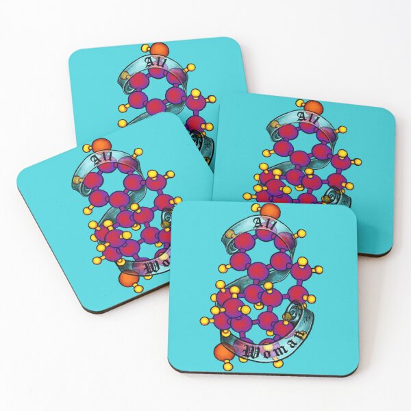Item preview, All Woman: Estrogen Molecule  designed and sold by FreyStrandDraws.