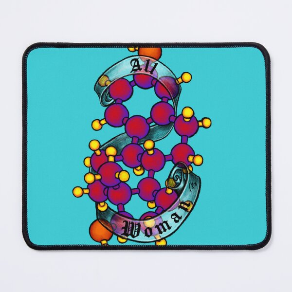Item preview, All Woman: Estrogen Molecule  designed and sold by FreyStrandDraws.