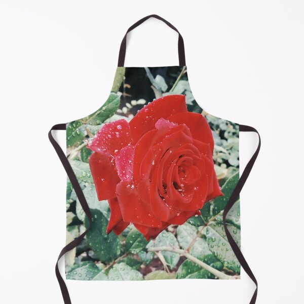 Item preview, Beautiful red rose after the rain designed and sold by helenkaiy.