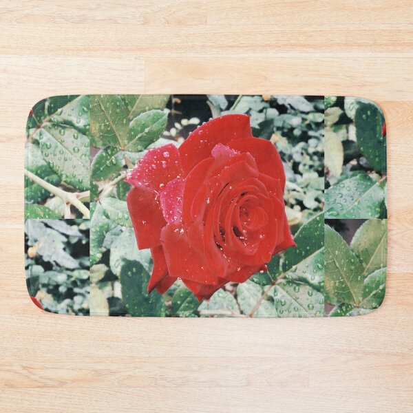 Item preview, Beautiful red rose after the rain  designed and sold by helenkaiy.