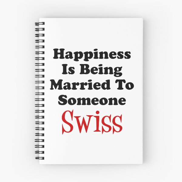 Item preview, Happiness Married To Someone Swiss designed and sold by jaycartoonist.