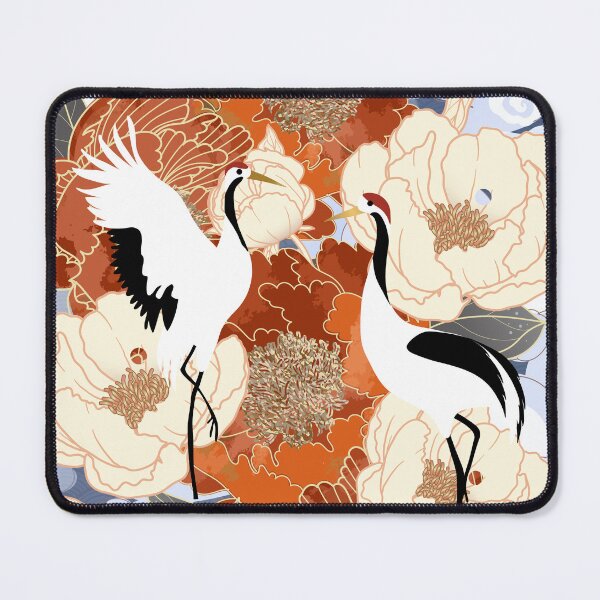 Item preview, ancient style traditional classical auspicious cloud peony crane designed and sold by UnaWu533.