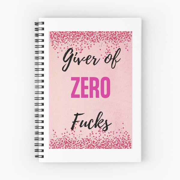 Item preview, Giver of Zero Fucks designed and sold by mrshannah.