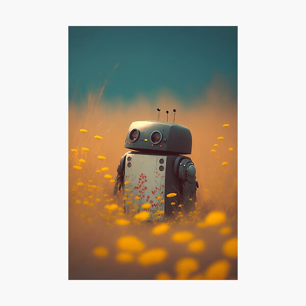 Item preview, Lonely Little Bot designed and sold by HollisArtCo.
