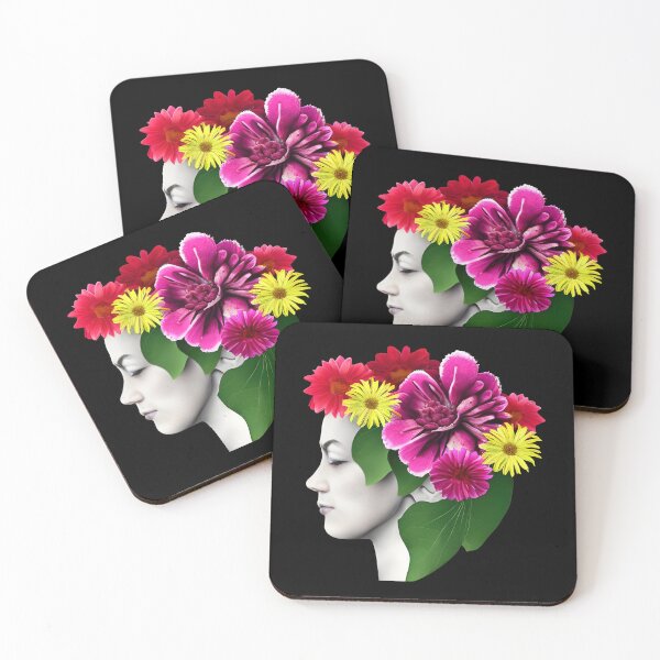 Item preview, Flowers growing out of head designed and sold by gramizzia.