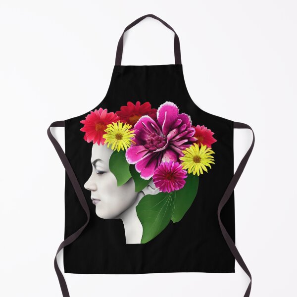 Item preview, Flowers growing out of head designed and sold by gramizzia.