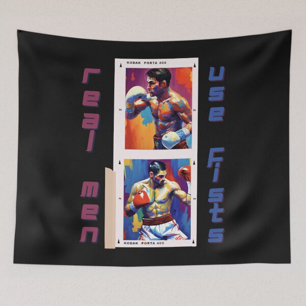 Item preview, Real men use fists designed and sold by Mitrodoros.