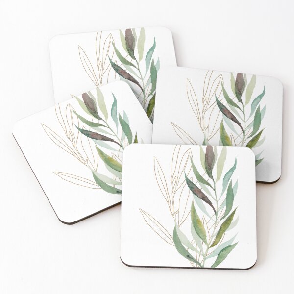 Item preview, Watercolor botanical vintage plant minimalist print 7 designed and sold by Art by Lilia.
