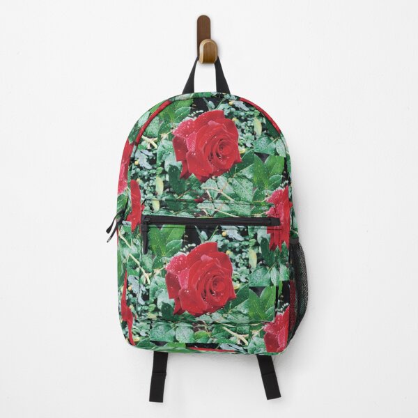 Item preview, Beautiful red rose after the rain designed and sold by helenkaiy.