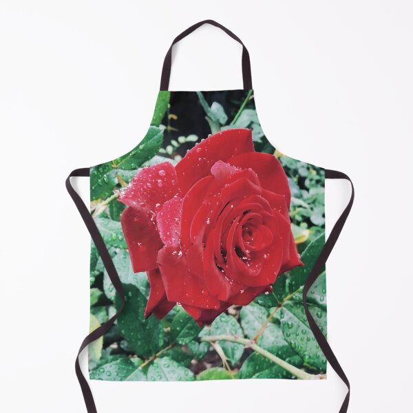 Item preview, Beautiful red rose after the rain designed and sold by helenkaiy.