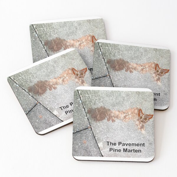 Item preview, The Pavement Pine Marten designed and sold by FrankieLassut.