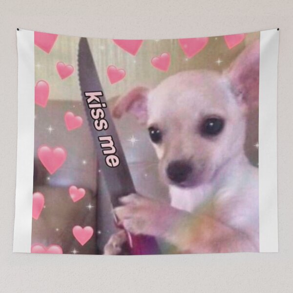Item preview, love dog meme designed and sold by valwerty.