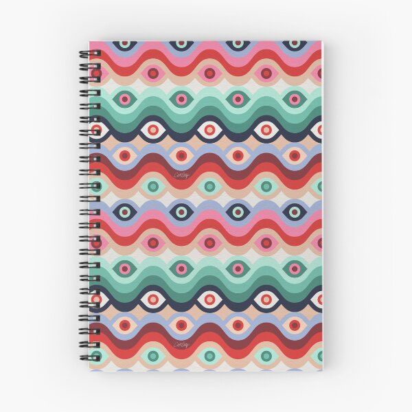 Item preview, Psychedelic Eye Melt – Mint & Pink designed and sold by Cat Coquillette.