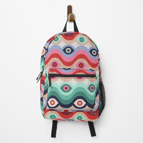 Item preview, Psychedelic Eye Melt – Mint & Pink designed and sold by Cat Coquillette.