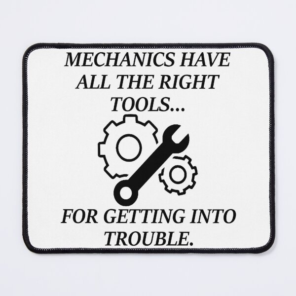 Item preview, Mechanic All the Right Tools designed and sold by Standard Deviation Co.