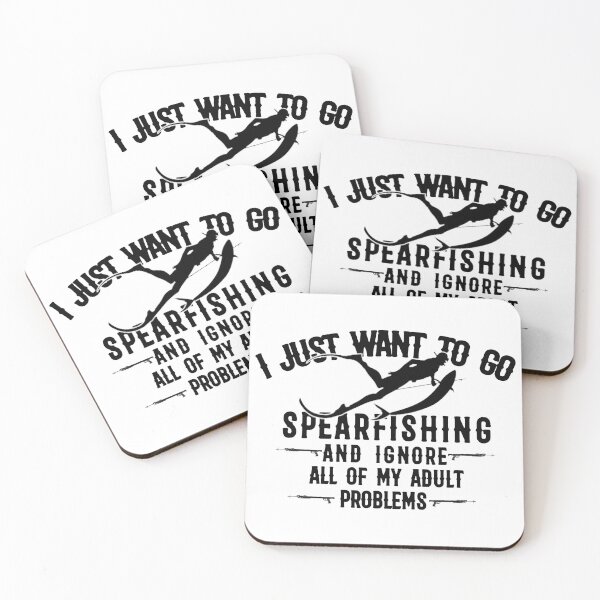 Item preview, I just want to go spearfishing and ignore all of my adult problems - Go Spearfishing Ignore Adult Problems funny humor designed and sold by Live  Today.