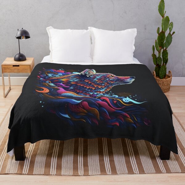 Item preview, The Majestic Wolf Design designed and sold by Wissam Ramadan.