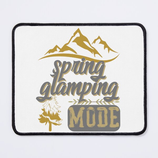 Item preview, spring glamping mode, forest river sun inside tree pine designed and sold by movie-popcorn.