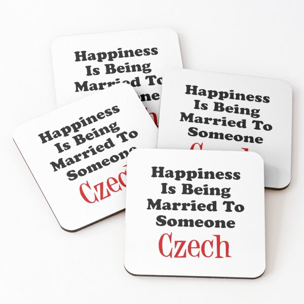 Item preview, Happiness Married To Someone Czech designed and sold by jaycartoonist.