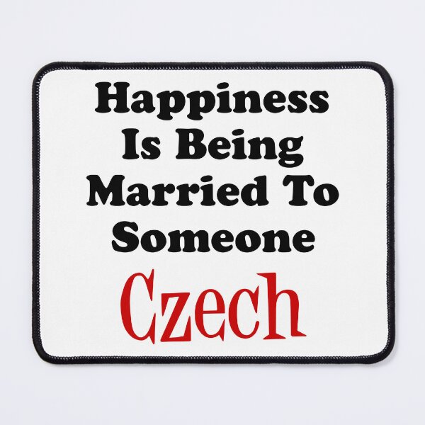 Item preview, Happiness Married To Someone Czech designed and sold by jaycartoonist.