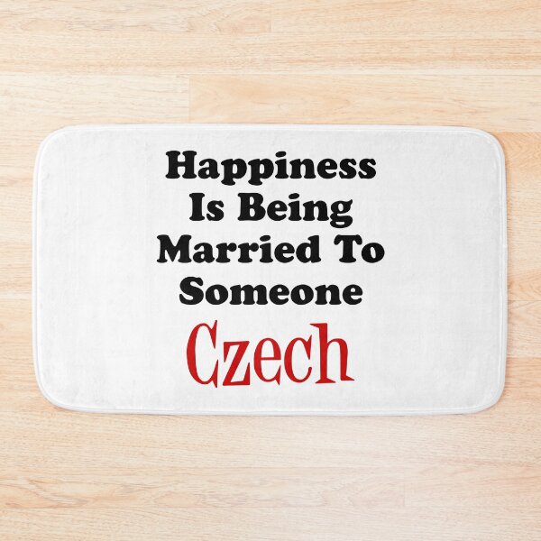 Item preview, Happiness Married To Someone Czech designed and sold by jaycartoonist.