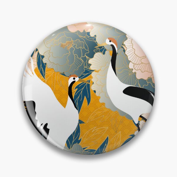 Artikelvorschau, ancient style traditional classical auspicious peony crane entworfen und verkauft von UnaWu533.
