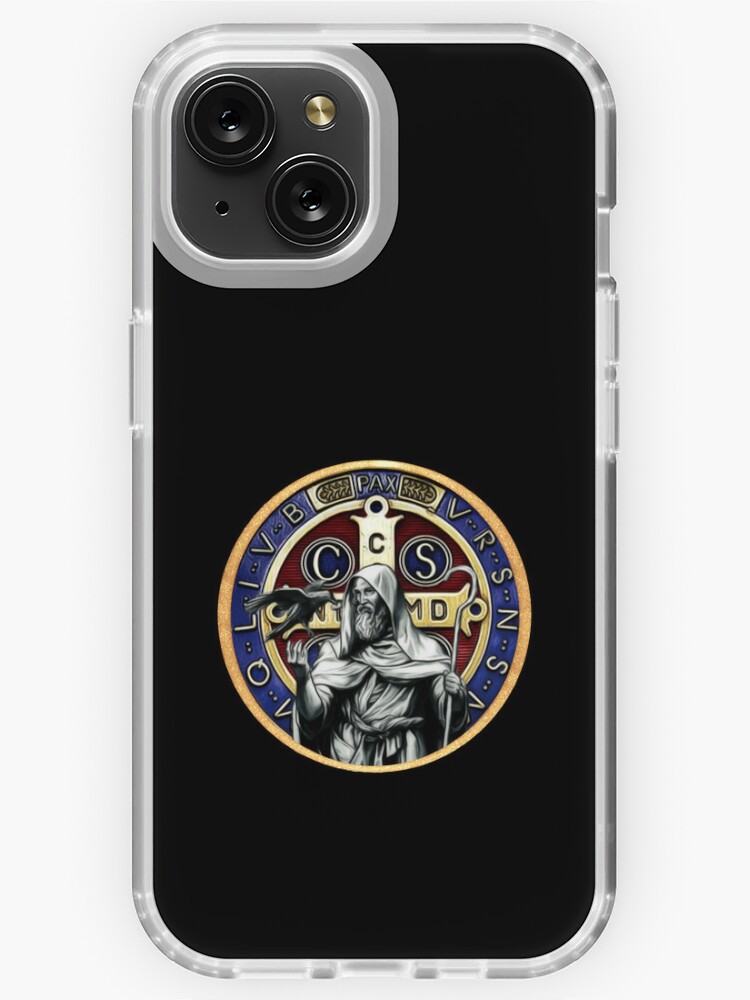 St Benedict Medal Back Catholic iPhone Case for Sale by ThirdFall