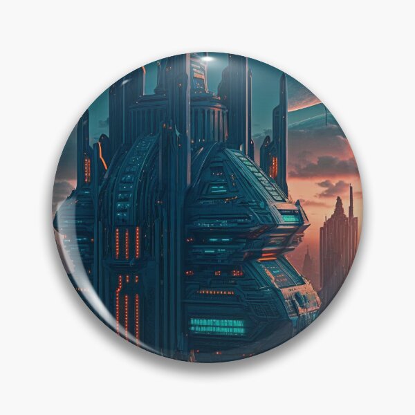 Item preview, Civilization on another planet designed and sold by AI-Ericson.