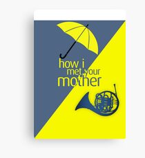 HIMYM Leinwanddruck