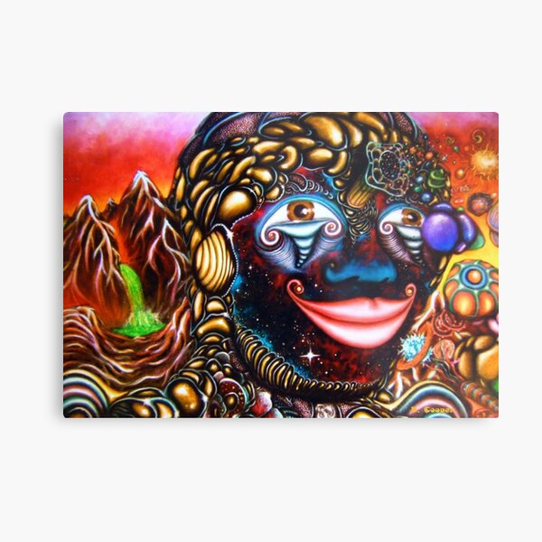 Indigenous Spirit Metal Print