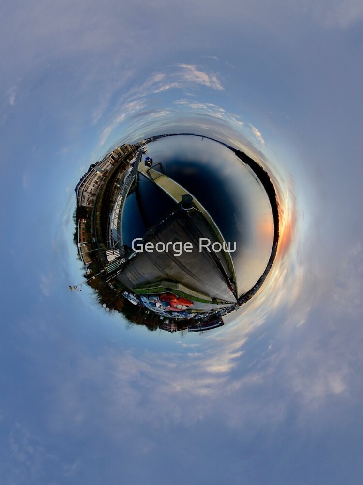 Foyle Marina at Dawn, Stereographic by VeryIreland