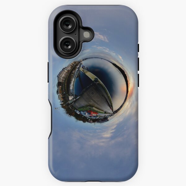 Foyle Marina at Dawn, Stereographic iPhone Tough Case