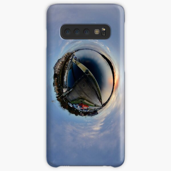 Foyle Marina at Dawn, Stereographic Samsung Galaxy Snap Case