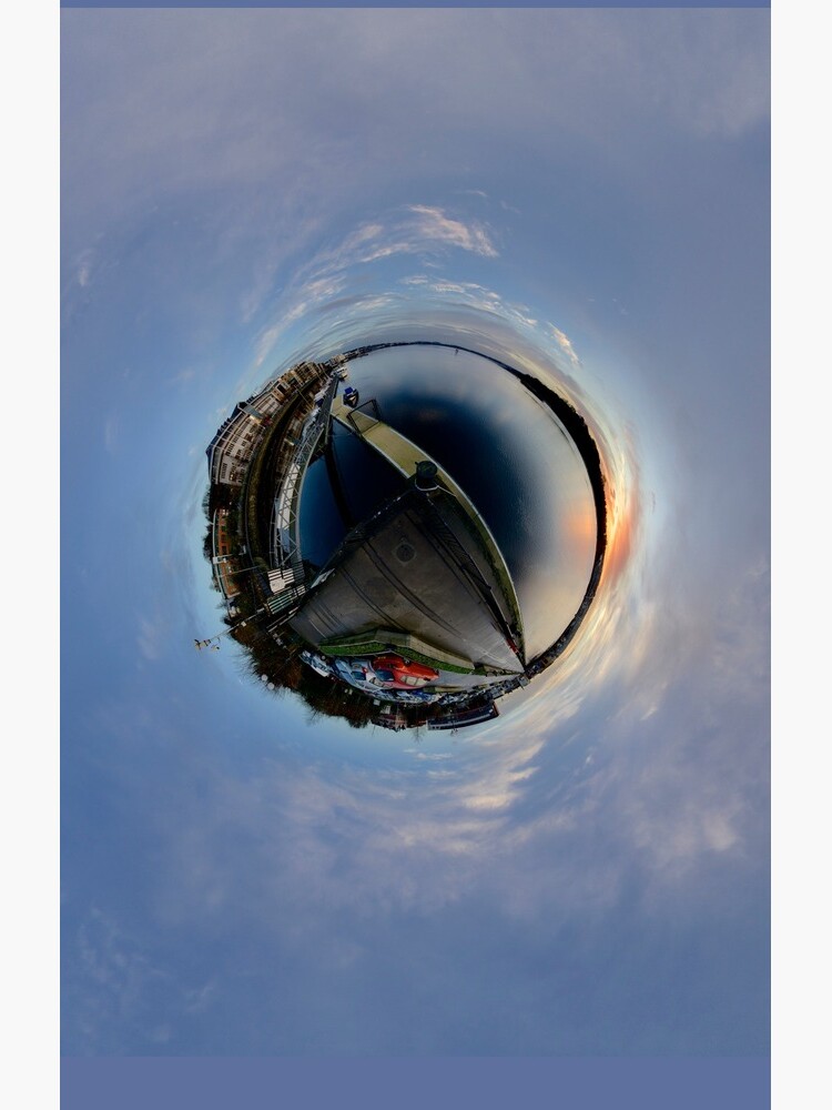 Foyle Marina at Dawn, Stereographic by VeryIreland