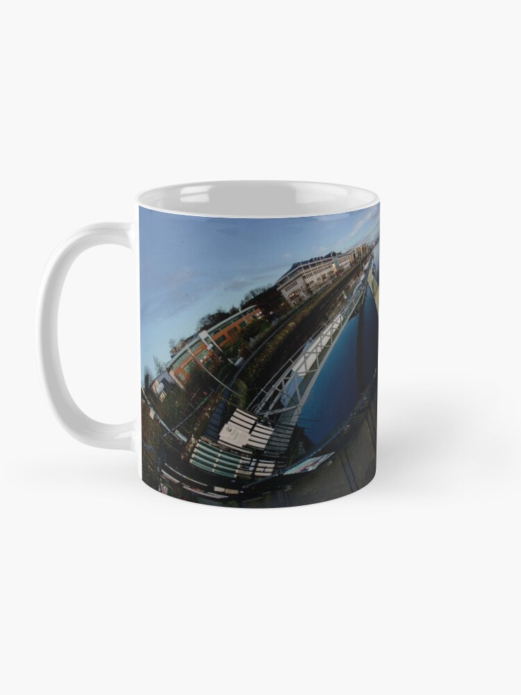 Alternate view of Foyle Marina at Dawn, Stereographic Mug