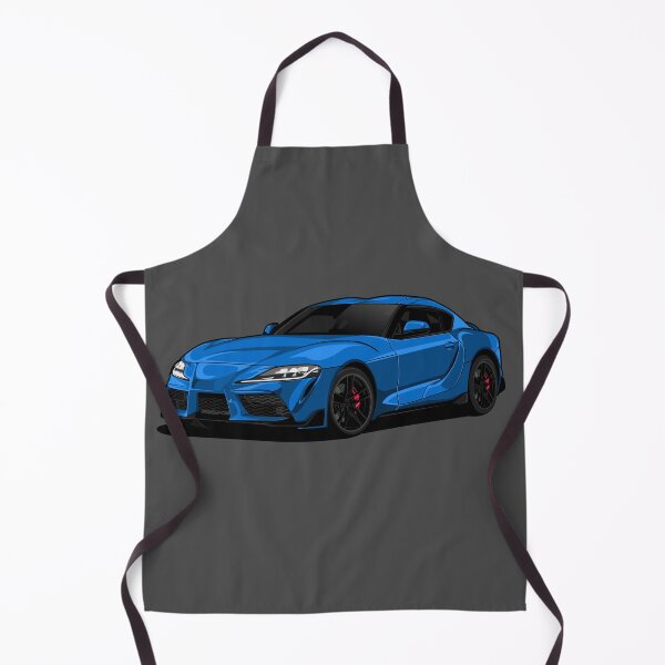 Item preview, Artwork Toyota Supra MK 5 A90 BLUE japan racing GR designed and sold by SketchNinja.