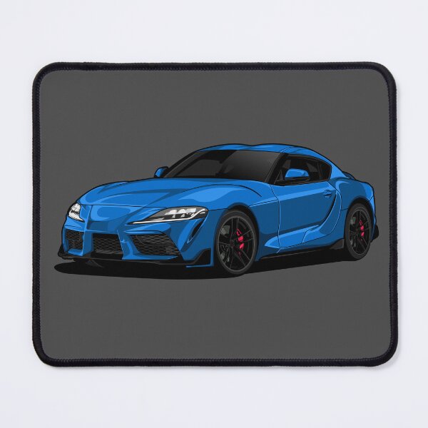 Item preview, Artwork Toyota Supra MK 5 A90 BLUE japan racing GR designed and sold by SketchNinja.