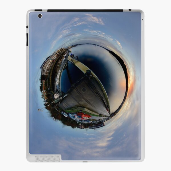 Foyle Marina at Dawn, Stereographic iPad Skin