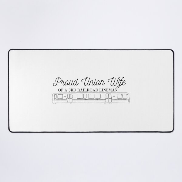 Item preview, Proud Union Wife 3rd Railroad Lineman designed and sold by GabbyC03.