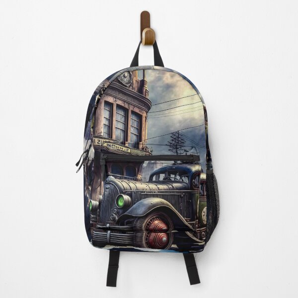 Item preview, Dieselpunk vintage wall art designed and sold by chaoticabstract.