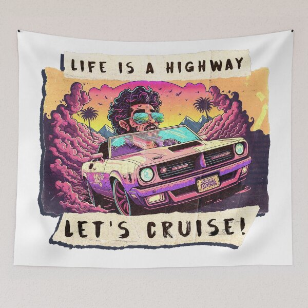 Item preview, Life is a highway designed and sold by DreadX3.
