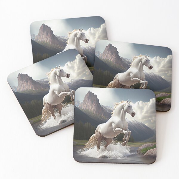 Item preview, White Stallion Rearing designed and sold by RavnWorX.