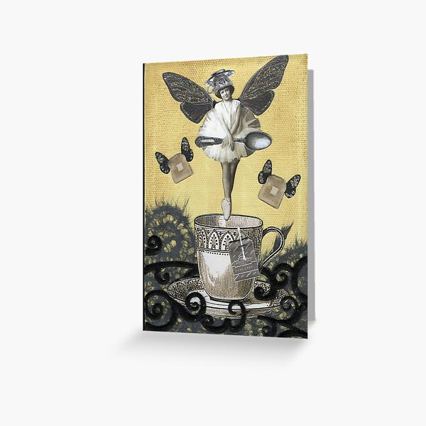 Tea Faerie Greeting Card
