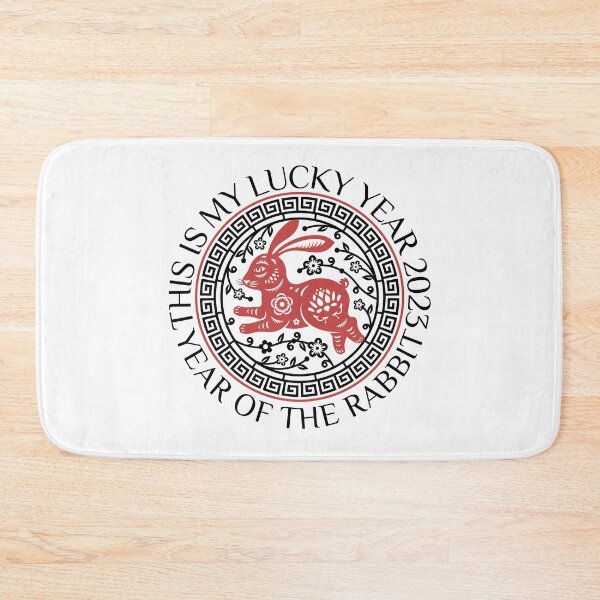 Item preview, THIS IS MY LUCKY YEAR 2023, YEAR OF THE RABBIT, HAPPY CHINESE RABBIT designed and sold by DanaMire.