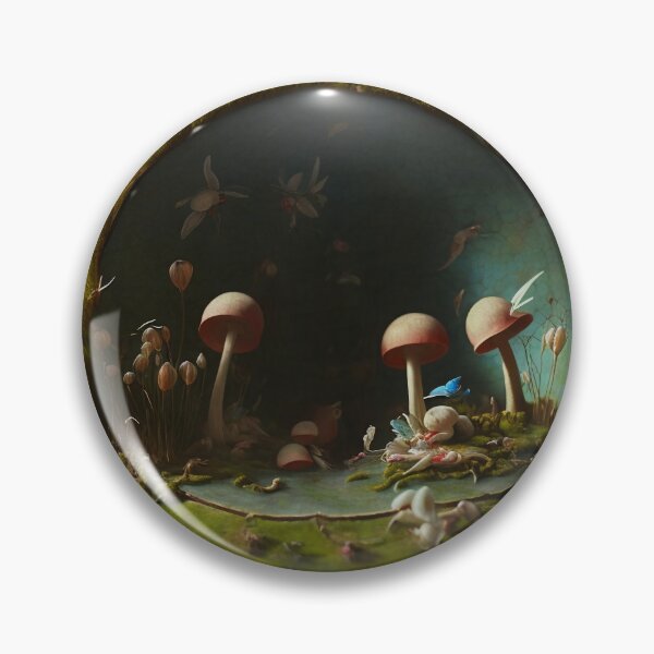 Item preview, Mushrooms Renaissance Art  designed and sold by Shroomworlds.