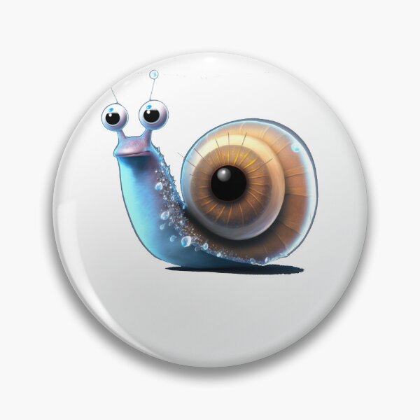 Item preview, Cute Blue Snail designed and sold by OmniDeals.