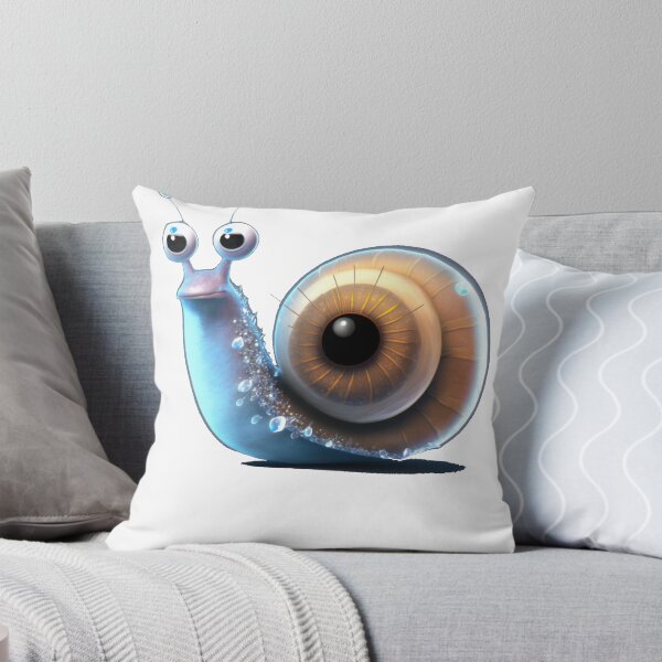 Item preview, Cute Blue Snail designed and sold by OmniDeals.